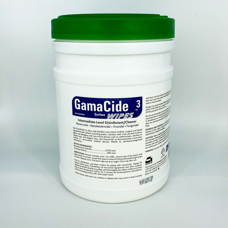 Gamacide3 Multi-Surface Disinfectant Wipes 160ct. - Better Health Medical Shop