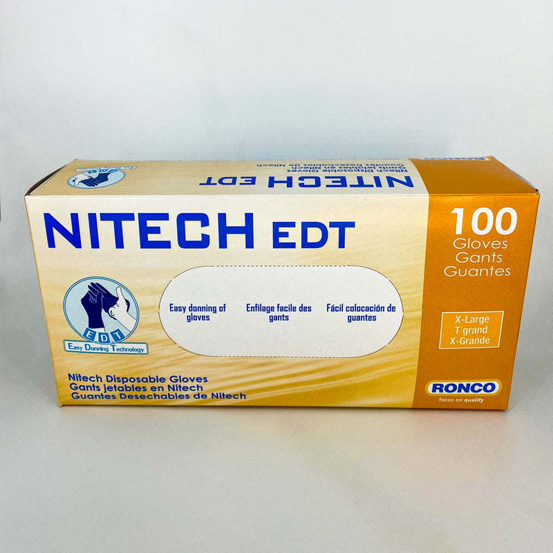 Medical Shop Ronco Nitech EDT Disposable Gloves M,L,XL - 100box