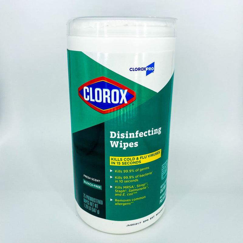 Clorox Commercial Disinfecting Wipes Fresh Scent - 75 Wipes Better Health Medical Shop Disinfecting Wipes