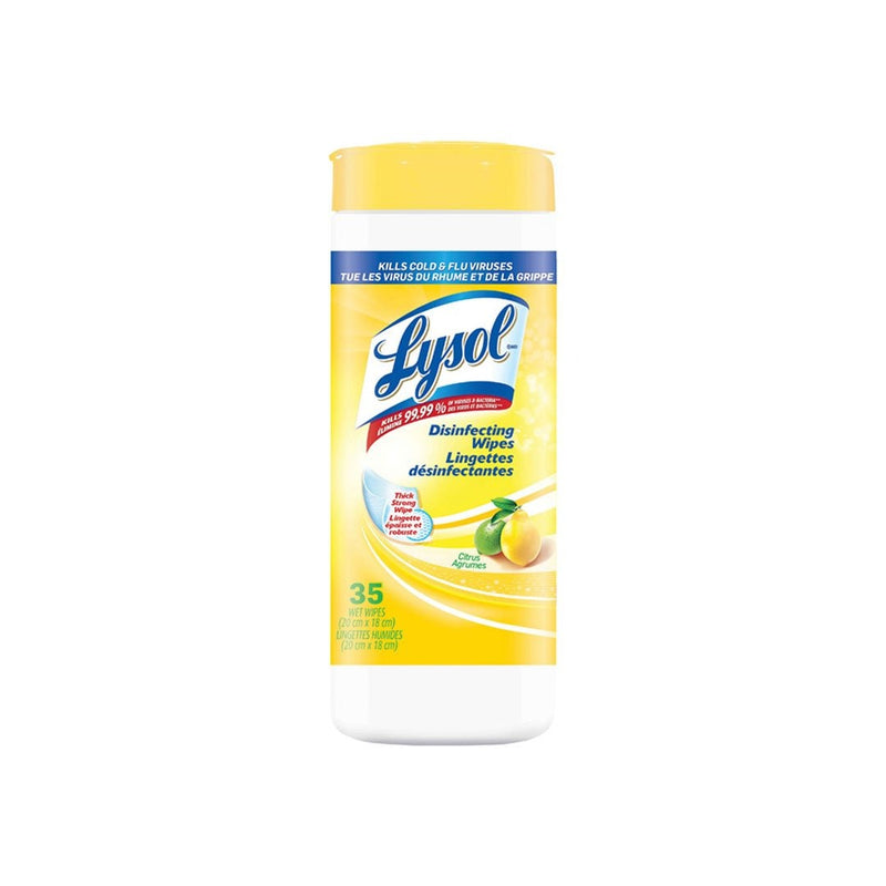 Lysol Disinfecting Surface Wipes - Citrus - 35 Wipes - Better Health Medical Shop